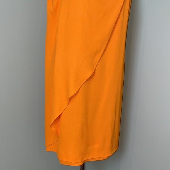 Narcisco Rodriguez crepe draped dress. - Picture 7 of 13
